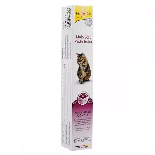 Паста для котов GimCat Malt-Soft Extra 100 г (для вывода шерсти) (G-407531/417936) - фото №3