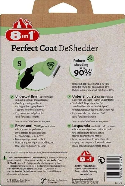 Дешеддер 8in1 Perfect Coat для собак мелких пород - фото №3