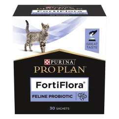 Purina Pro Plan FortiFlora Feline Probiotic пробіотична добавка для котів та кошенят