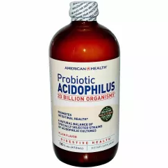 Пробіотик, Probiotic Acidophilus, American Health 472 мл (076630008709)