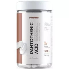 Вітаміни і мінерали Prozis Pantothenic Acid, 60 капсул (I2305583)