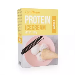 Протеїнове морозиво GymBeam 500 г ваніль (8586022210976)
