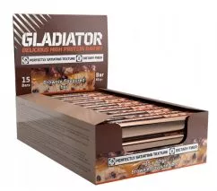Протеїновий батончик Olimp Sport Nutrition Gladiator 15 шт по 60 г Брауні (4384301793)