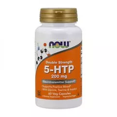 Аминокислота NOW Foods 5-HTP 200 mg Veg Capsules 60 caps (733739001085)