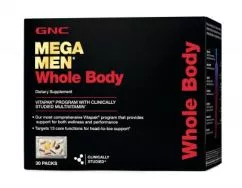 Вітаміни GNC Mega Men Whole Body Vitapak 30 пакетів (4384303297)