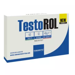 Бустер тестостерона Yamamoto nutrition TestoROL (40 таб) ямамото тесторол (4926266002717)