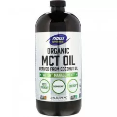 Масло Now Foods MCT Oil 946 мл