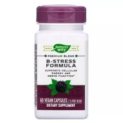 Комплекс витаминов группы В, nature's Way "B-Stress Formula" формула для борьбы со стрессом (60 капсул) (033674406311)