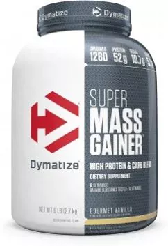 Гейнер Dymatize Nutrition Super MASS Gainer USA 2700 г Ваніль (4384303776)