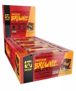 Протеїнові батончики Mutant Protein Brownie 12х58 грам Chocolate Peanut Butter (816307)
