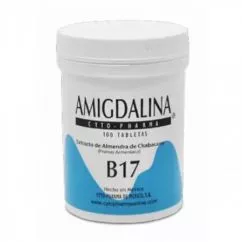 Вітамін B17, Amygdalin, Cyto Pharma, 100 мг, 100 таблеток (CYTO-B17100100)
