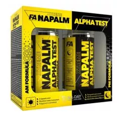 Стимулятор тестостерона Fitness Authority Alpha Test Napalm (AM PM Formula) 2x120 таблеток (5902448252698)