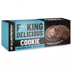 Food substitute AllNutrition FitKing Delicious Cookie, 128 grams - double chocolate (100-93-4808336-20)