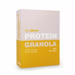 Протеїнова Гранола Мед & Мигдаль - GymBeam 300 g (8586022215490)
