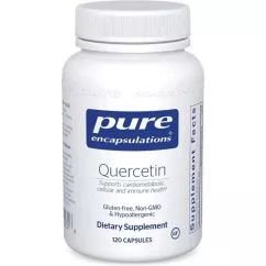 Кверцетин, Quercetin, Pure Encapsulations, 120 капсул (PE-00231)
