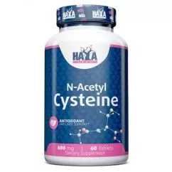 Амінокислота цистеїн Haya Labs N-Acetyl Cysteine 600 mg 60 tab (0854822007378)