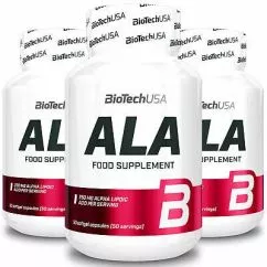 Альфа-ліпоєва кислота Biotech USA ALA 250 мг 50 шт