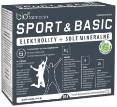 Солі електролітів мін.14 Biofarmacja Sport & Basic (BF128)