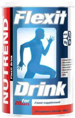 Дієтична добавка Nutrend Flexit Drink 400 г Полуниця (8594014865097)