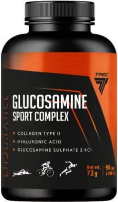 Комплекс глюкозаміну для спортсменів Trec Nutrition Glucosamine Sport Complex 90 капсул (5902114013103)