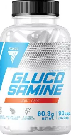Глюкозамина сульфат Trec Nutrition Glucosamine 90 капсул (5902114013295)