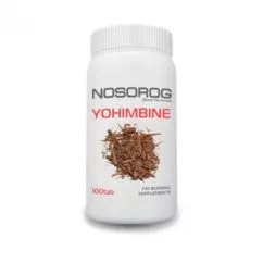 Стимулятори тестостерону NOSOROG Yohimbine 100 таблеток (Йохімбе) (2000000004136)