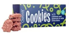 OstroVit Cookies with Caramel and Peanuts in Milk Chocolate 100 g (5903933913414)