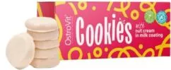 OstroVit Cookies with Nut Cream in Milk Coating 128 g (5903933913391)