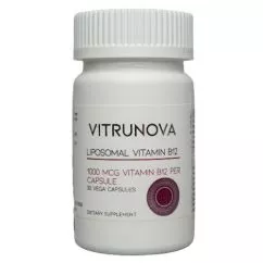 Ліпосомальний вітамін В12 (Vitamin B12) CureSupport 30 капсул (697189)