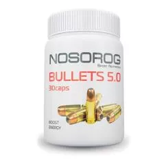 Жиросжигатель Nosorig Nutrition Bullets 5.0 30 капсул