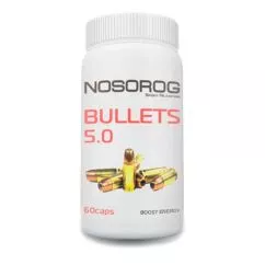 Жиросжигатель Nosorig Nutrition Bullets 5.0 60 капсул