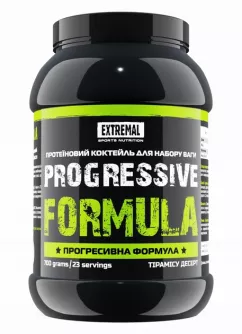 Протеин для набора веса Extremal Progres formula 700 г комплексный Протеиновый коктейль Тирамис десерт