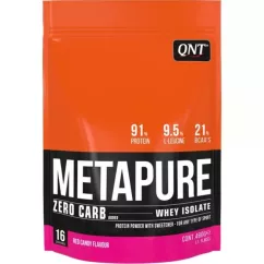 Протеїн QNT Metapure ZC Isolate 480 г Червона цукерка (5425002408930)