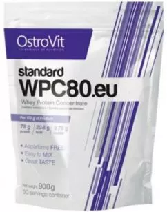 Протеїн OstroVit Standart WPC 80 900 г Ваніль (5902232610390)
