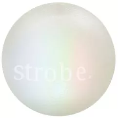 Игрушка для собак Outward Планет Дог Стробе Болл светящийся мяч белая (pd68805)