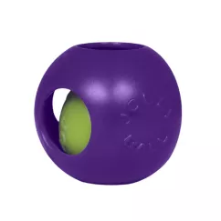 Іграшка для собак Jolly Pet подвійний м'яч TEASER BALL фіолетовий 16 см (1506PRP)