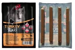 Ласощі для собак Alpha Spirit Dog Sticks Turkey (н/в ласощі з індички, палички x30) 300г. (as5102401)
