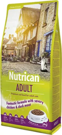 Корм для котів Nutrican Adult Cat 2 kg (nc513376)