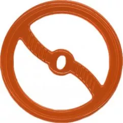 Іграшка для собак Outward Біонік Опак Тосс-Н-Таг кільце оранжевий (bc30073)