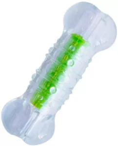 Игрушка для собак Petstages Кранчкор Хрустящая кость прозрачный-зеленый малая (pt264)