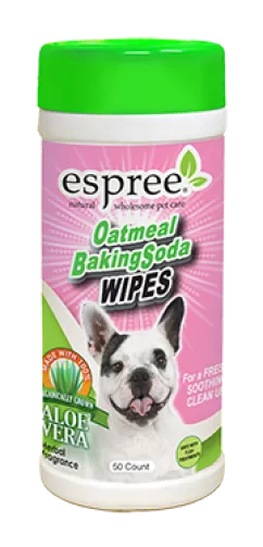 Серветки Espree Oatmeal Baking Soda Wipes 50шт (e01425)