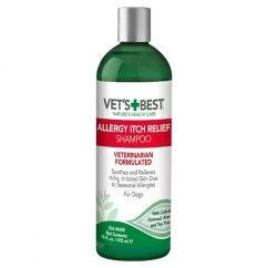 Шампунь Vet's Best Allergy Itch Relief Dog Shampoo для собак при аллергии - 0.470 л (vb10345)