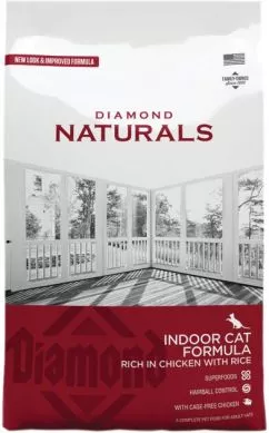 Корм для котів Diamond Naturals Indoor Cat Chicken&Rice 3 кг (dn10092-HT18)