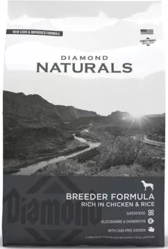 Корм для собак Diamond Naturals Breeder Formula Chicken&Rice 20 кг (dn10090-HT56)