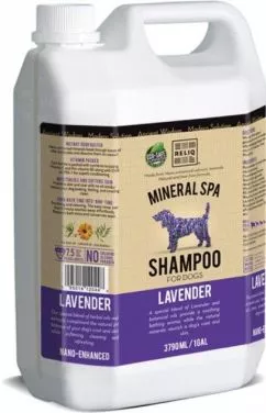 Шампунь для собак RELIQ Mineral Spa Lavender Shampoo с маслом лаванды, 3.79 л (SGAL-LAV)