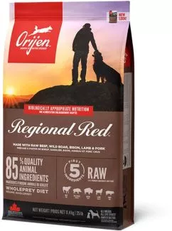 Сухий корм для собак Orijen Regional Red зі смаком м'яса та риби 11.4 кг (o18412)