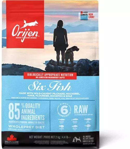 Сухий корм для собак всіх порід Orijen 6 Fish Dog 2 кг (o18320) - фото №2
