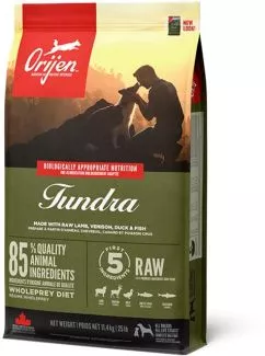 Сухой корм для собак для всех пород и всех стадий жизни Orijen Tundra Dog 11.4 кг (o18512)