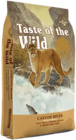 Корм для котів Taste of the Wild Canyon River Feline 2 кг (2594-HT18)