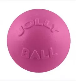 Іграшка Jolly Pets Bounce-n-Play м'яч середній, для собак рожевий, 14 см (2506PK)